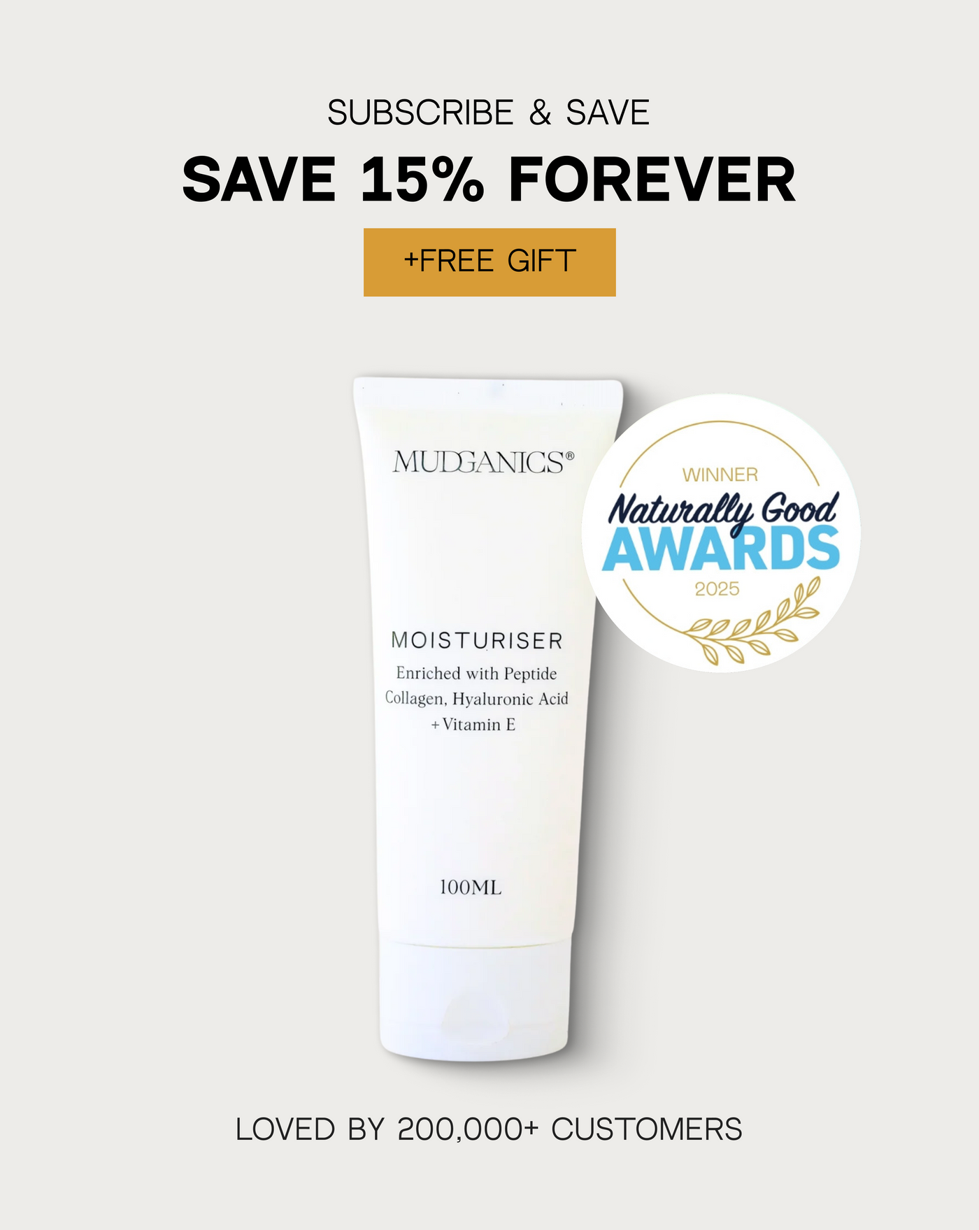 Peptide Collagen Moisturiser with Hyaluronic Acid